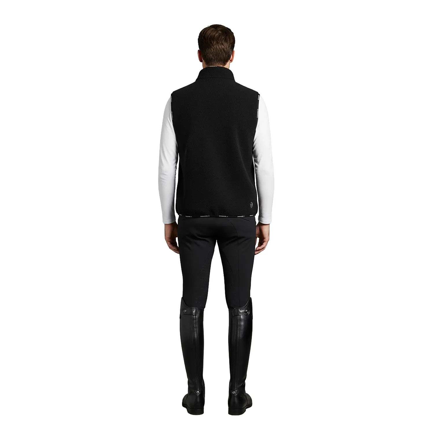 C2E Elk Grove fleecevest sort unisex sherpa 260g