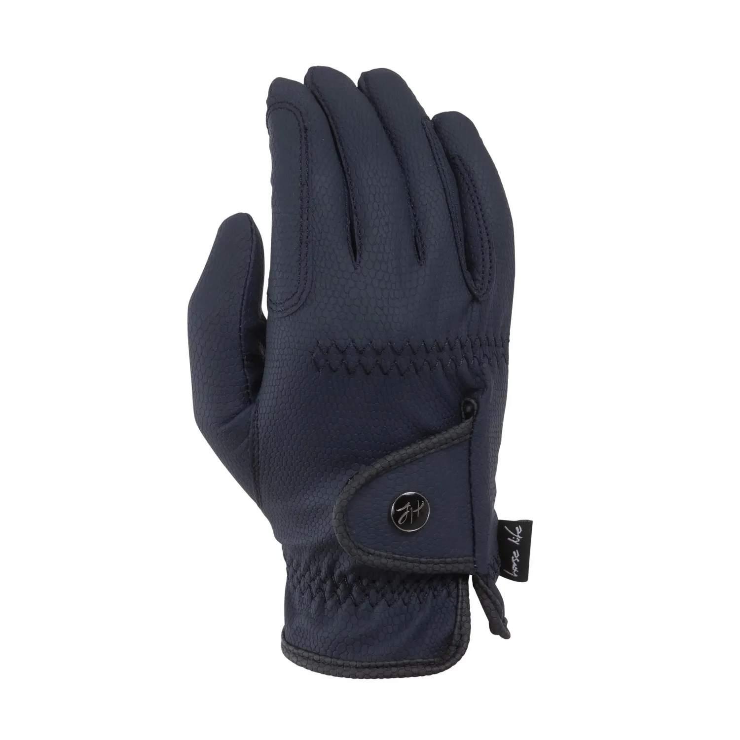 Källquist Flexible Grip ridehandsker sort medium åndbar syntet