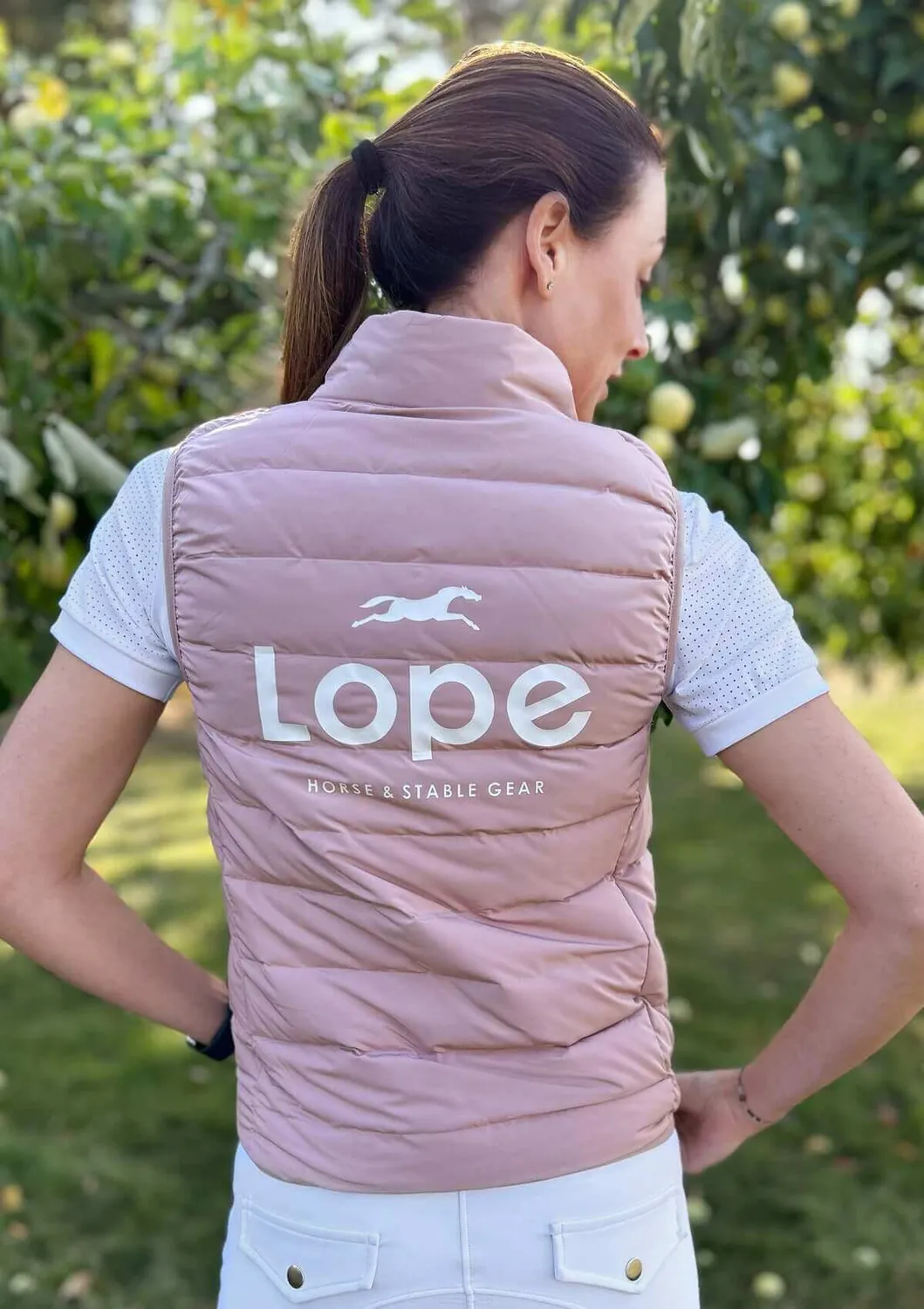 LOPE Team Vest ridevest pink dun S