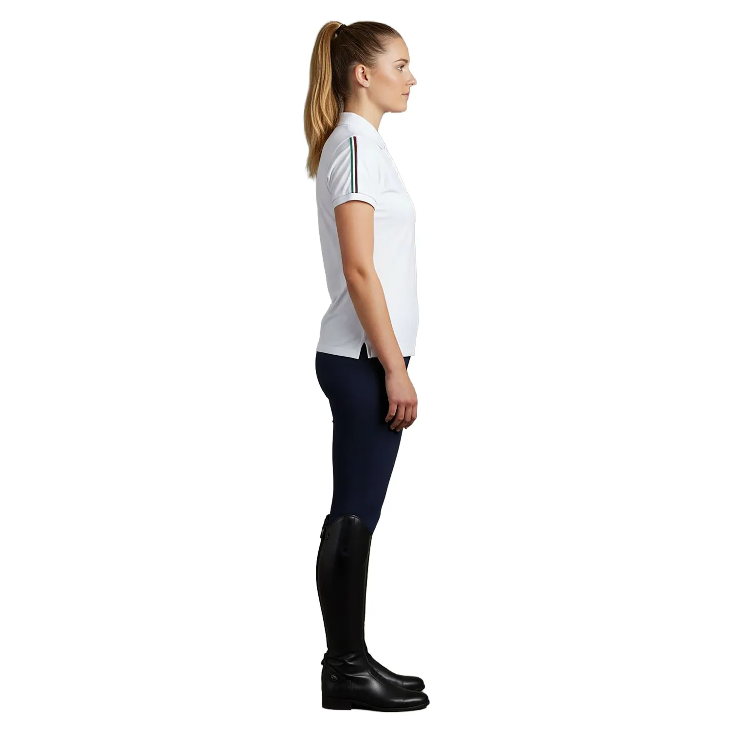 C2E Merced poloshirt hvid dame quickdry