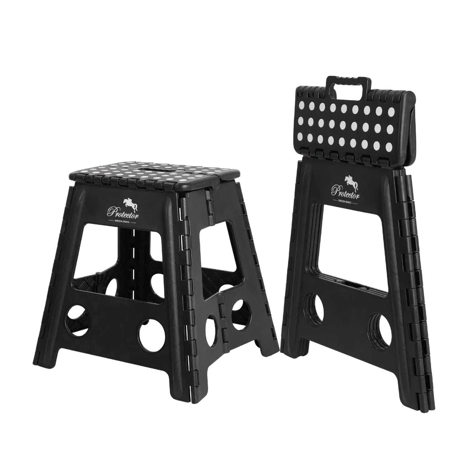 Källquist Protector foldbar staldskammel sort 39 cm skridsikker