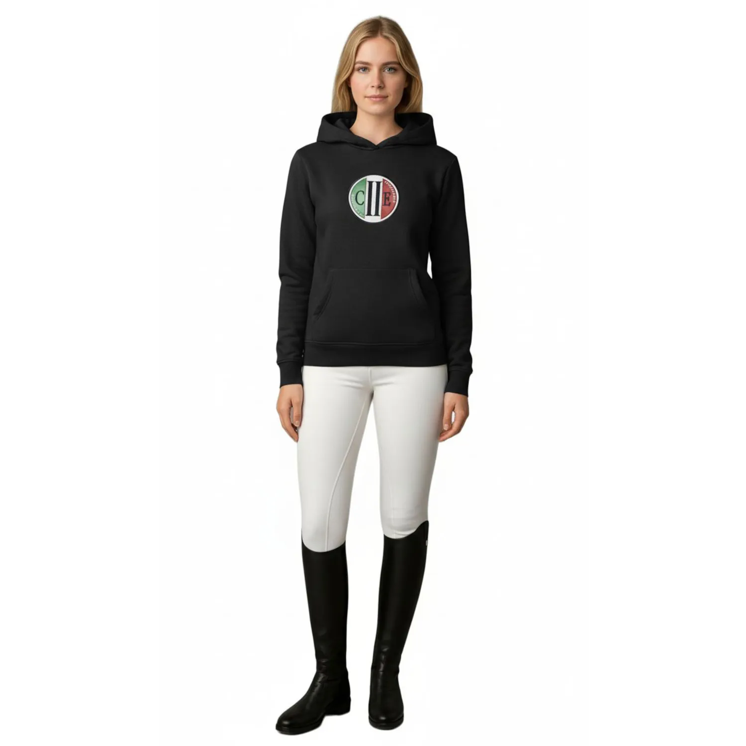C2E Stocton hoodie navy børstet varm