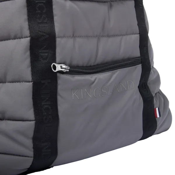 Kingsland KLMacey hundetaske med tæppe Grey Forged Iron isoleret