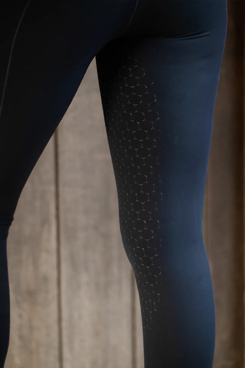 Racesafe Core Grip ridetights navy med silikonegrip