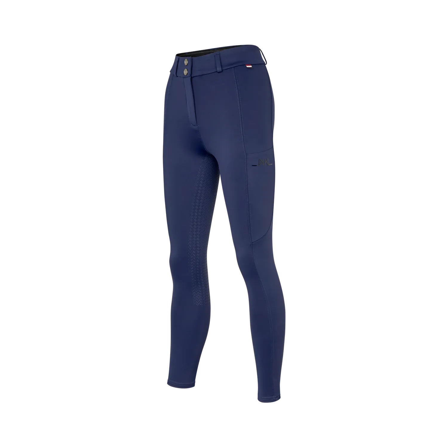 Kingsland KLKaya ridebukser full-grip sort str. 38 tætsiddende