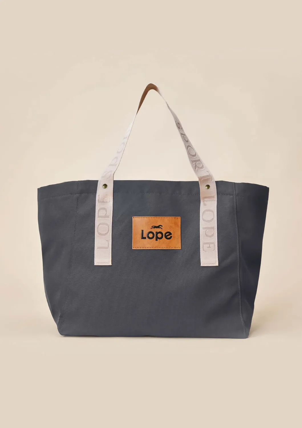 LOPE Tote staldtaske gråsort 900D
