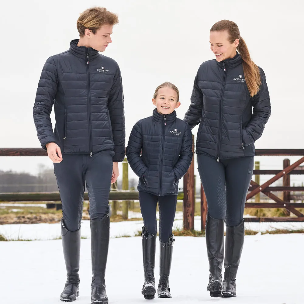 Kingsland Classic jakke navy unisex isoleret letvægt