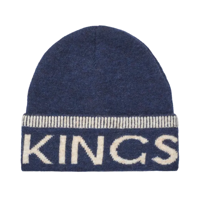 Kingsland KLAllison strikhue evening blue uldmix