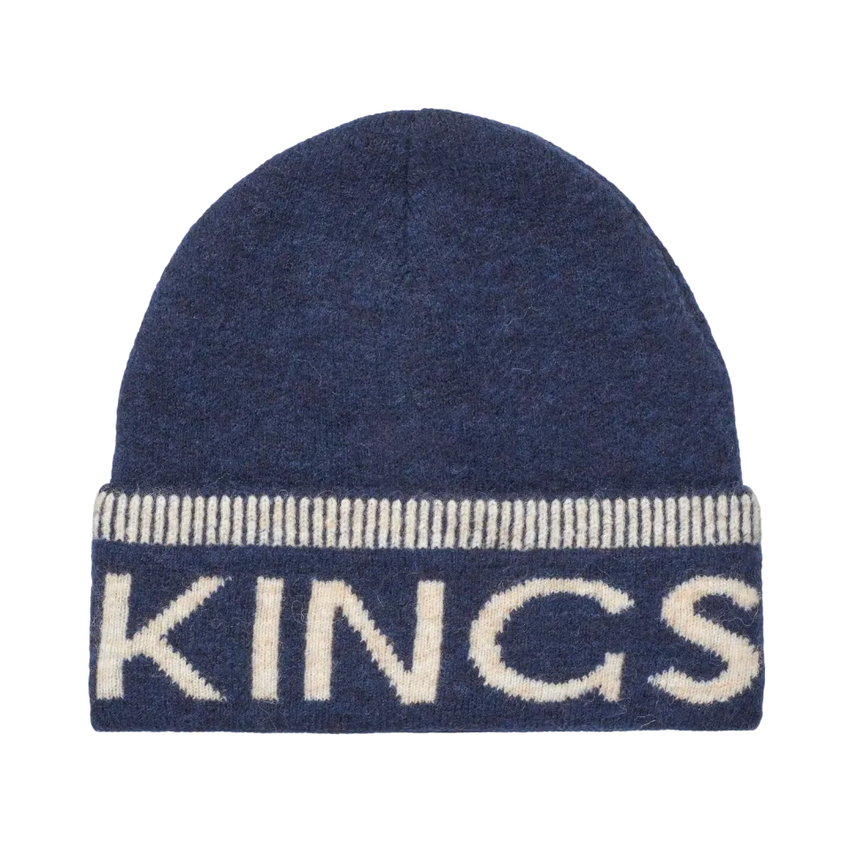 Kingsland KLAllison strikhue evening blue uldmix