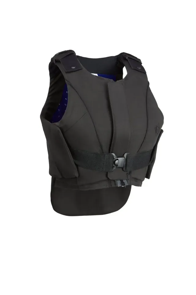 Charles Owen JL9 sikkerhedsvest sort lynlås