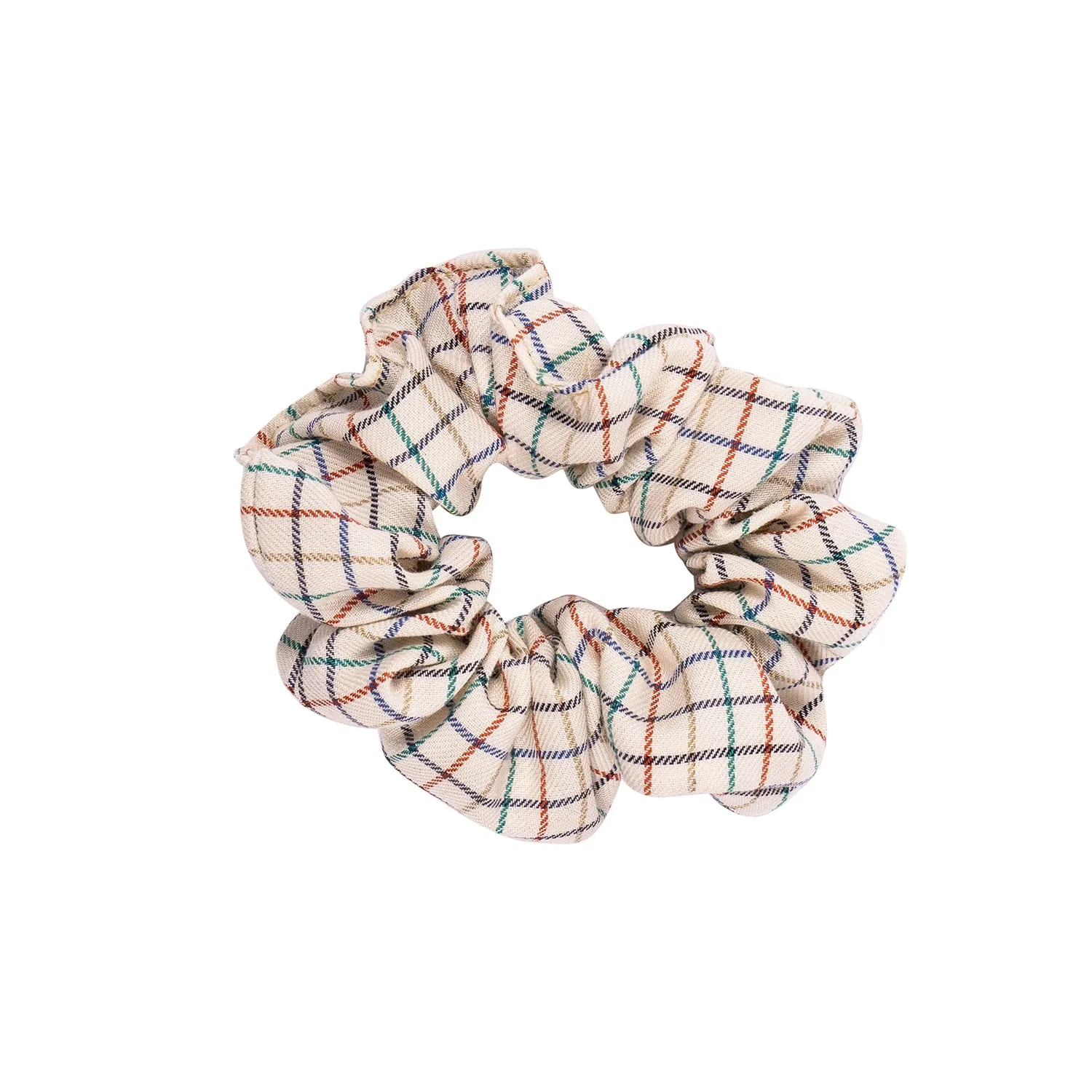 Racesafe Check Scrunchie hårelastik ternet