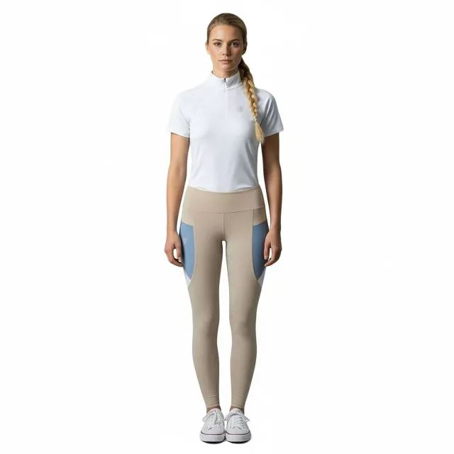 C2E Equestrain Bridge ridetights beige kompression