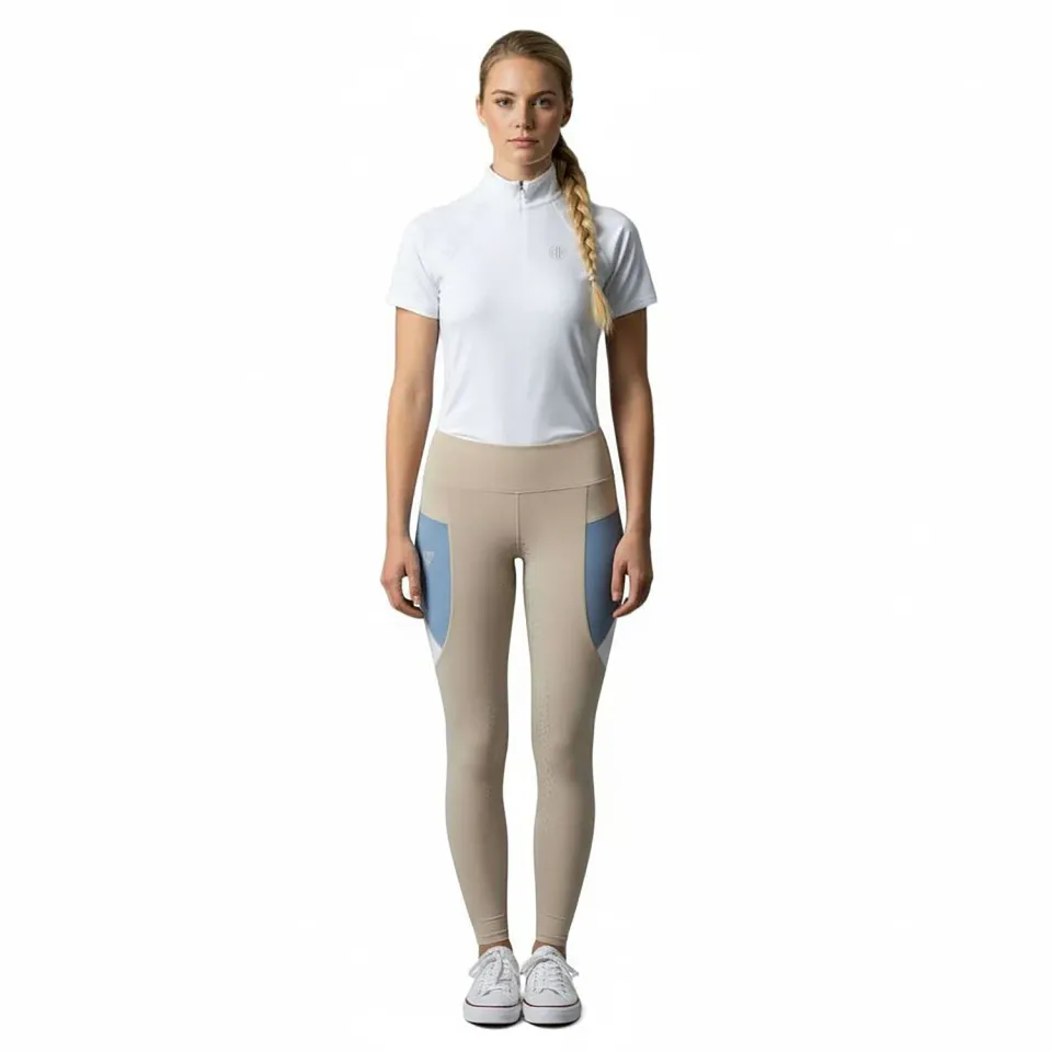 C2E Equestrain Bridge ridetights beige kompression