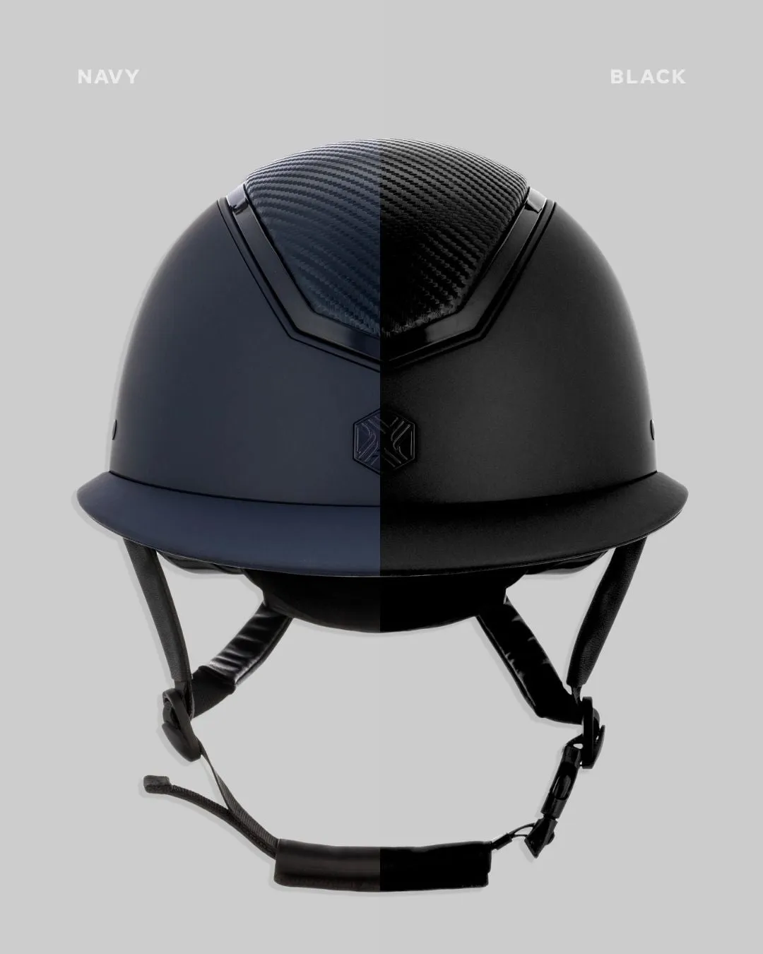 Charles Owen Aztec Diamond Kylo ridehjelm medium navy