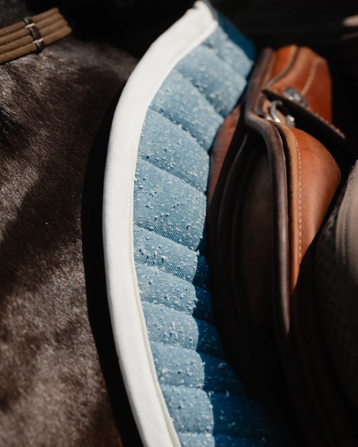 L'Evoine Double Padding Denim Edition springsadelunderlag midnight