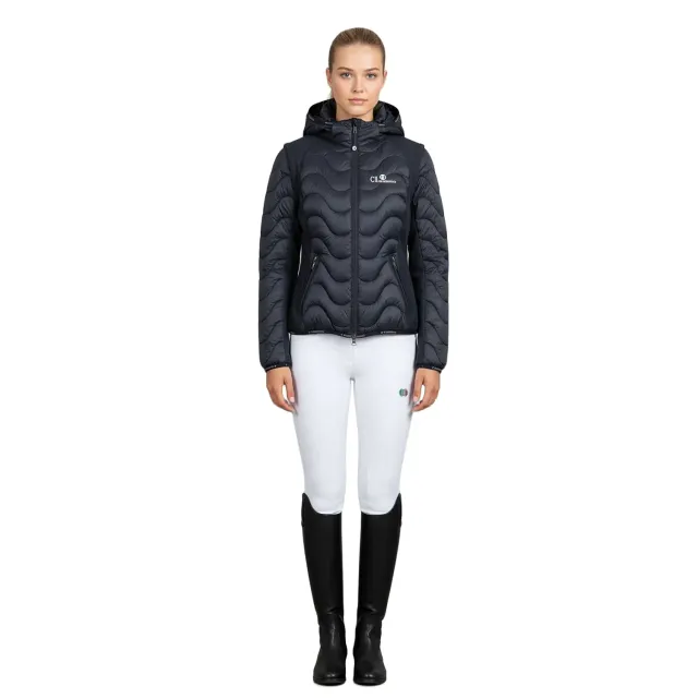C2E Carpinteria 2in1 jakke navy aftagelige ærmer