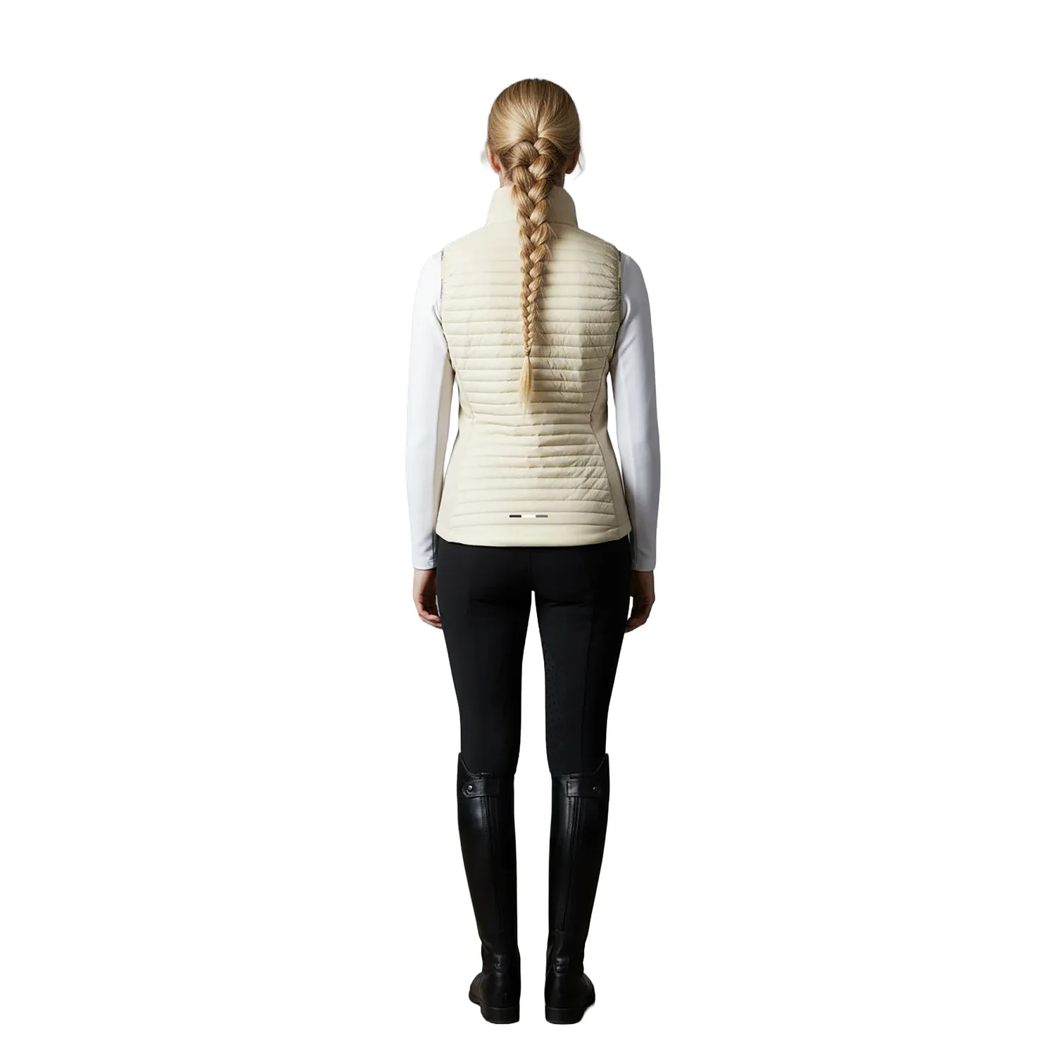 C2E Equestrain Natomas vest beige quiltet