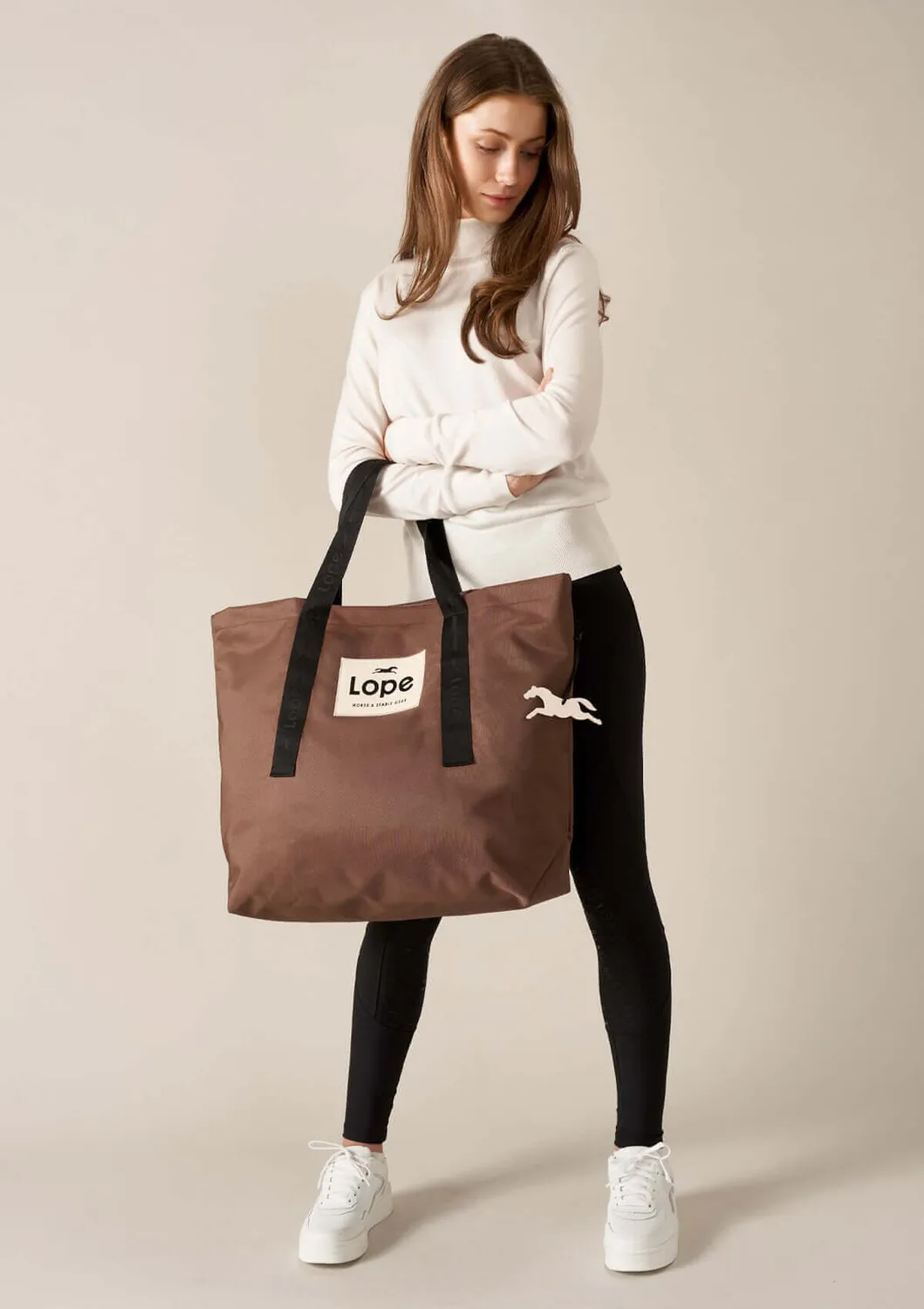 LOPE Champion Bag Redux staldtaske brun Rich Chocolate