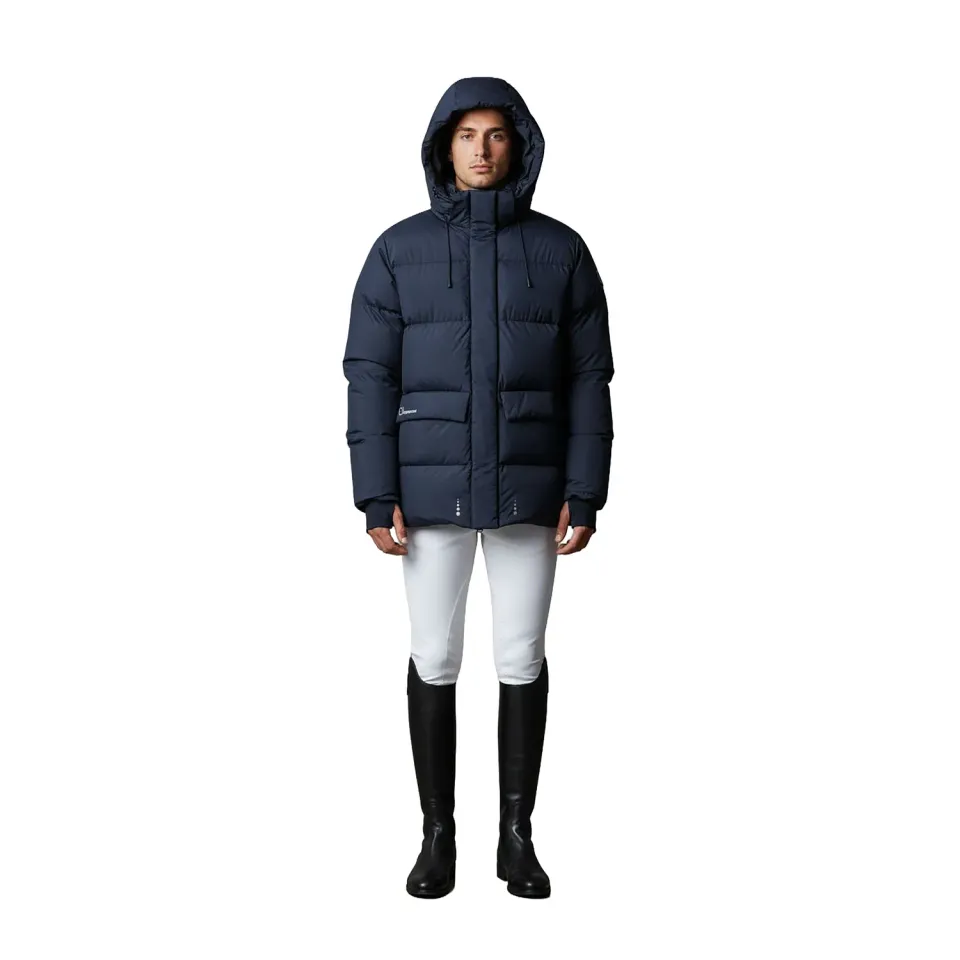 C2E CHICO Down Puffer dunjakke Navy 750+ fill