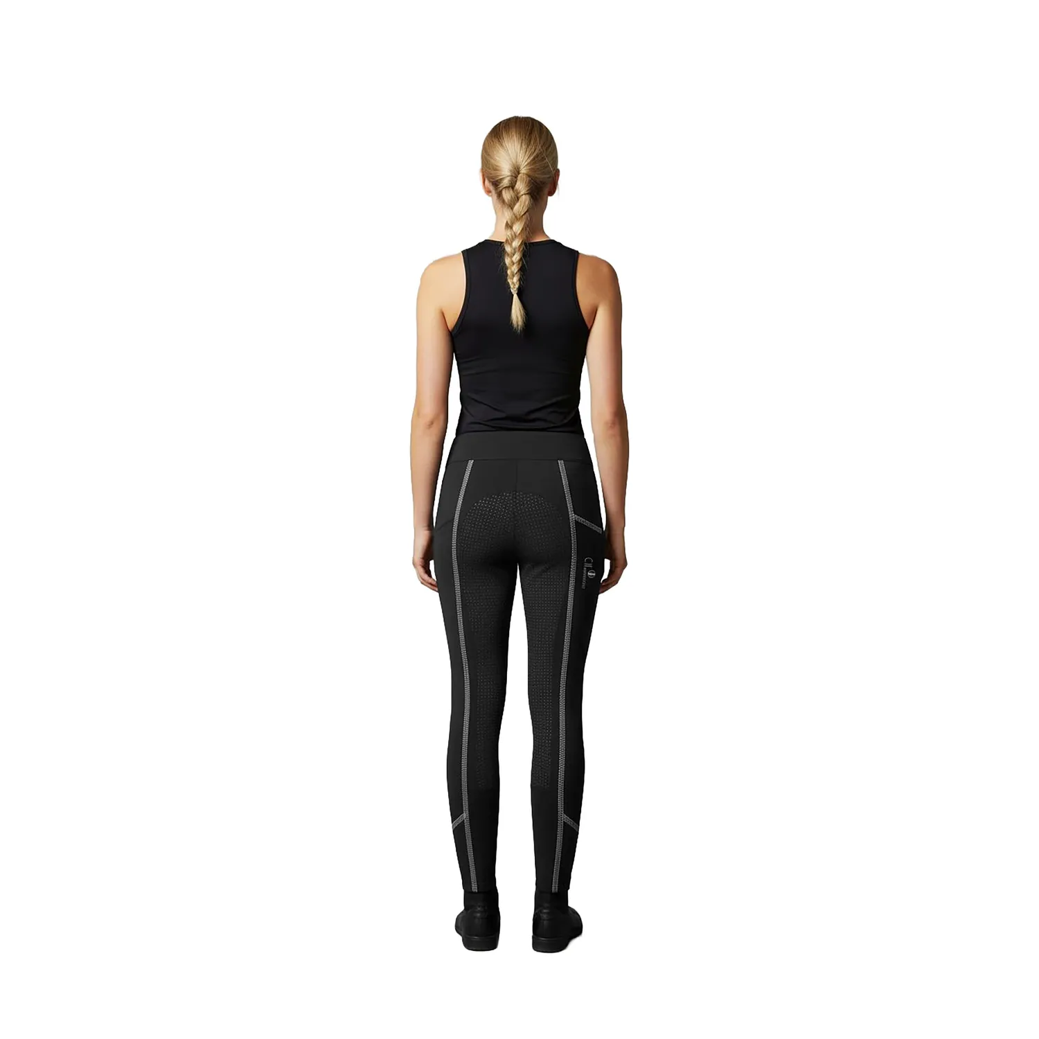 C2E Guadalupe ridetights sort fullgrip dame