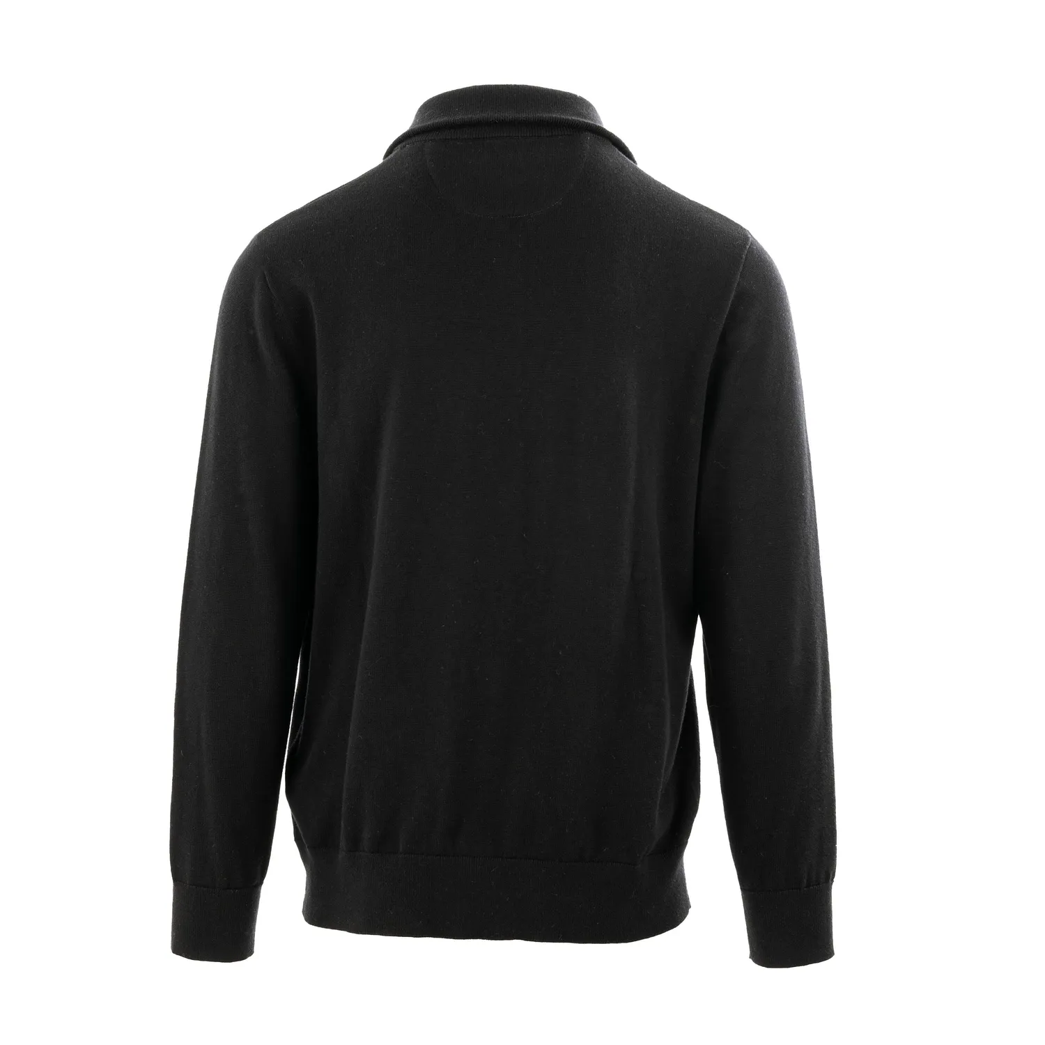 C2E Livermore pullover sort cashmere rullekrave