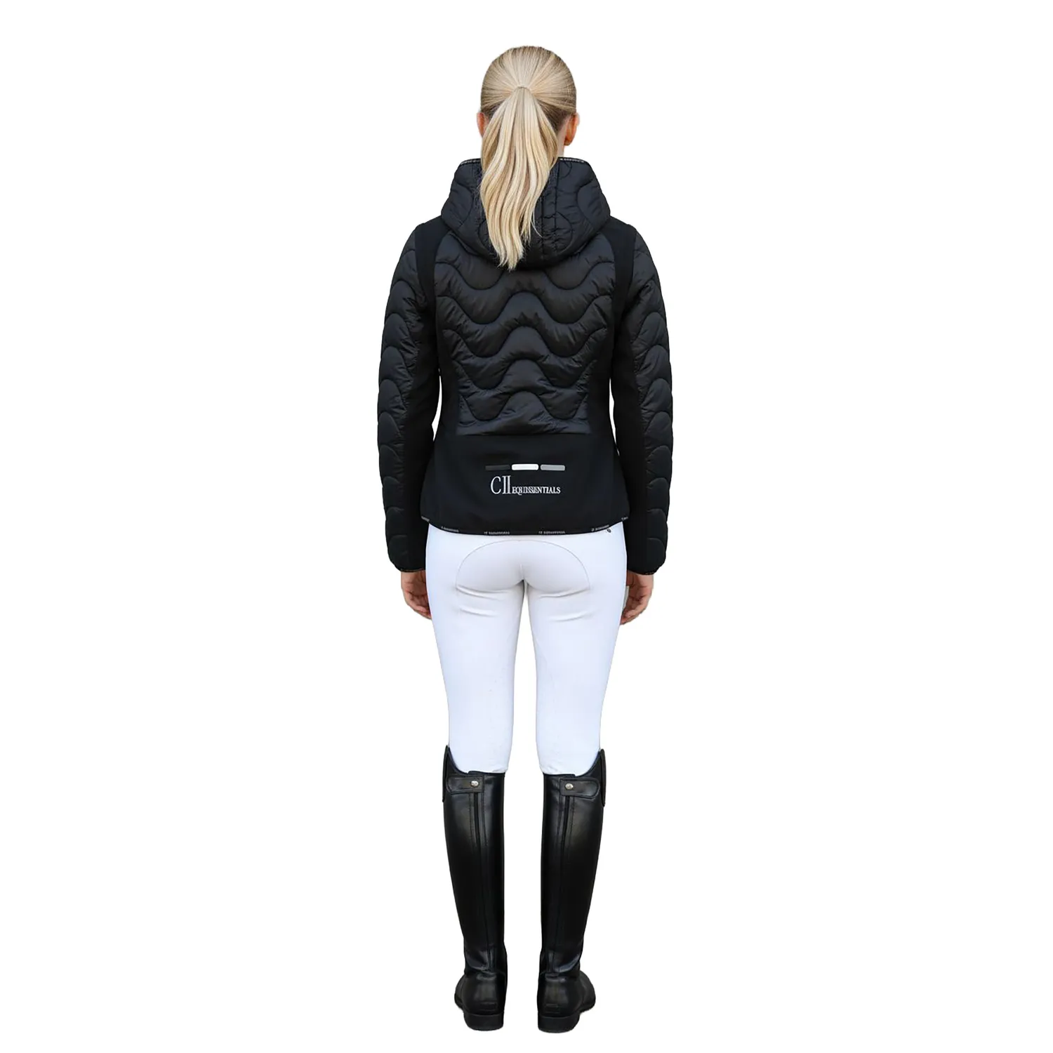 C2E Carpinteria 2-i-1 jakke bodywarmer sort