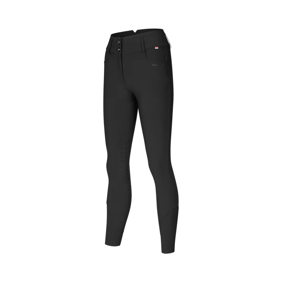 Kingsland KLKora H-Shape K-Grip ridebukser Sort