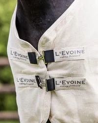 L'Evoine Cotton fluedækken bomuld natur