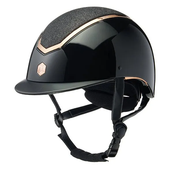 Charles Owen Kylo ridehjelm navy mat Medium Mips