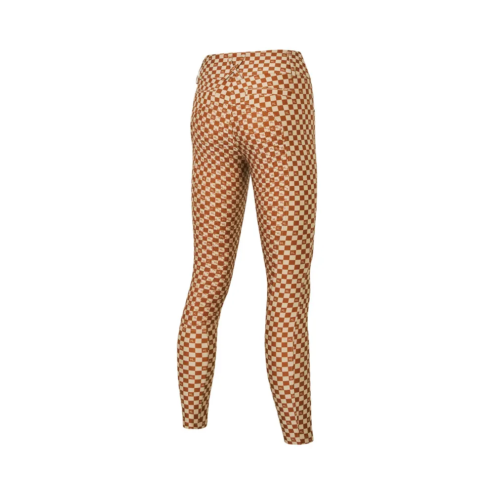 Kingsland KLKristin Ridebukser Hvid F-Grip A-shape fullgrip