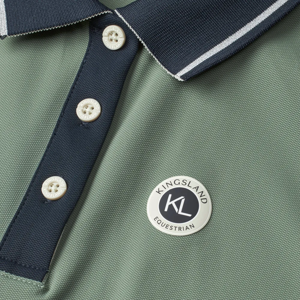 Kingsland KLlaura ærmeløs polo navy M – åndbar