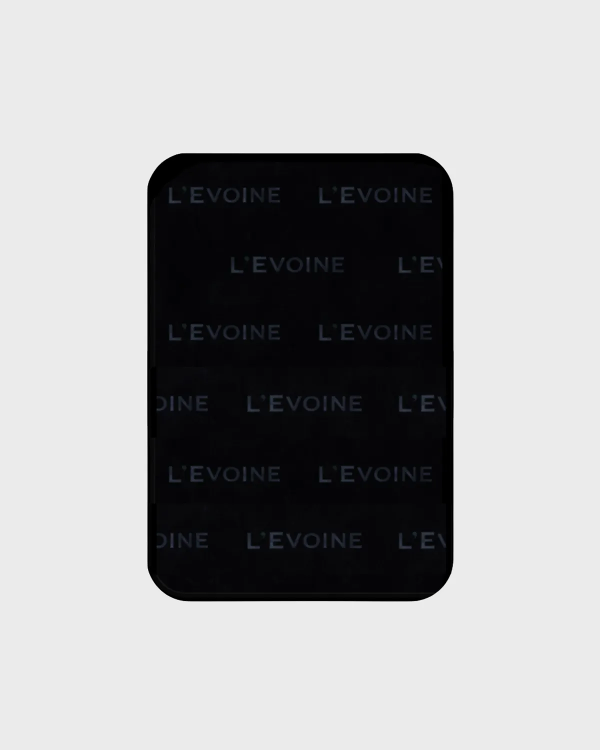 L'Evoine Le Bain frottésæt noir bomuld