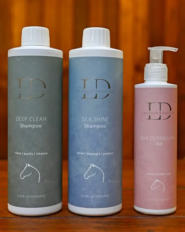 Laudrup & Dufour Shine & Detangle Trio plejesæt