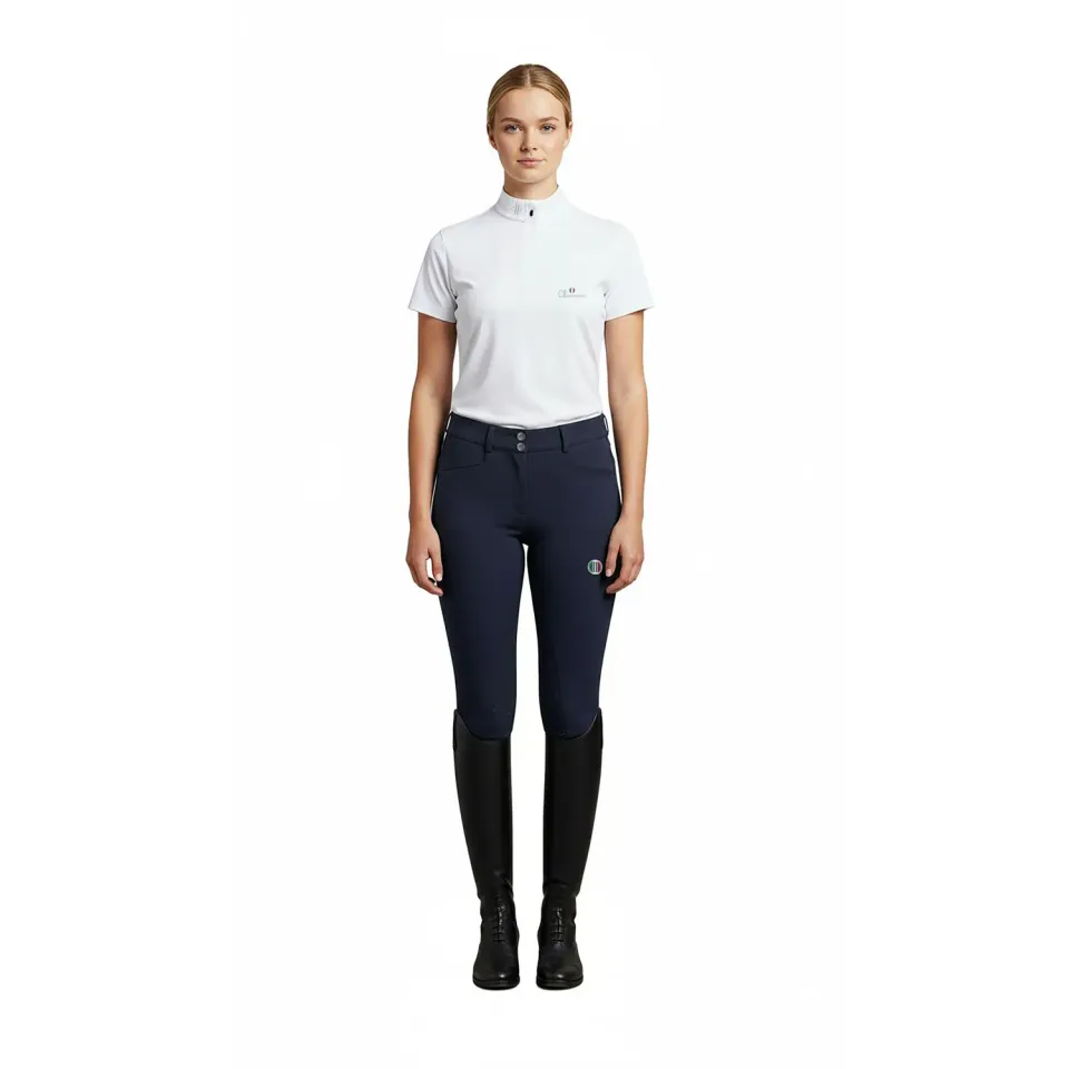 C2E Fresno ridebukser navy knægrip dame