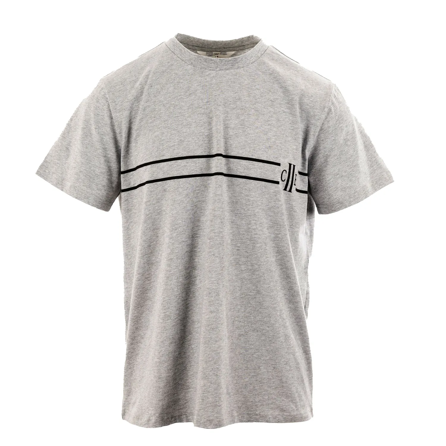 C2E Calenzano t-shirt gråmeleret bomuld