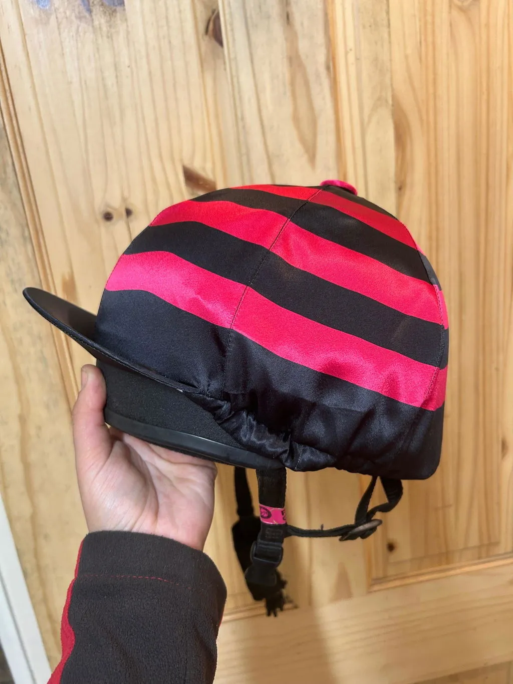 Racesafe Custom Hat Cover hjelmovertræk Satin design selv