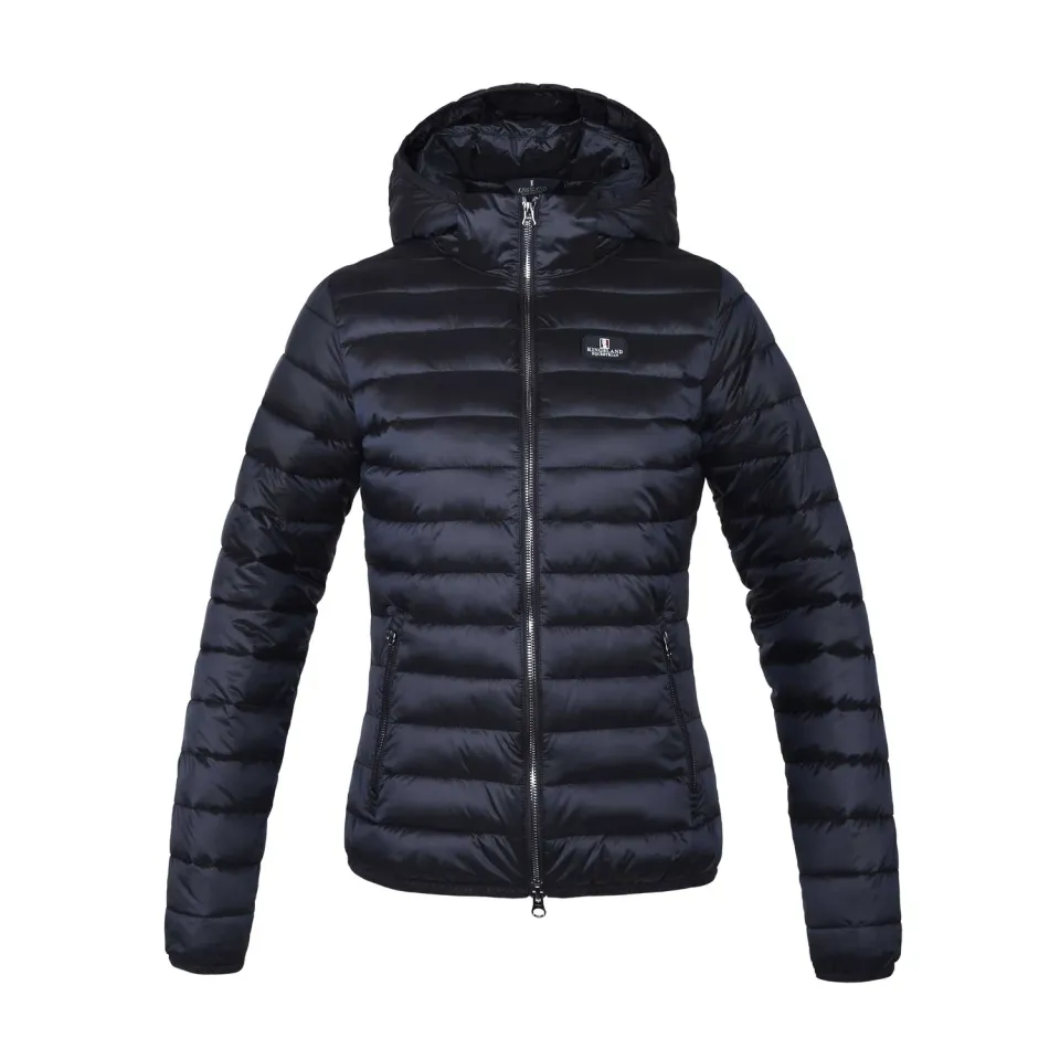 Kingsland Classic quiltet jakke navy S let isoleret