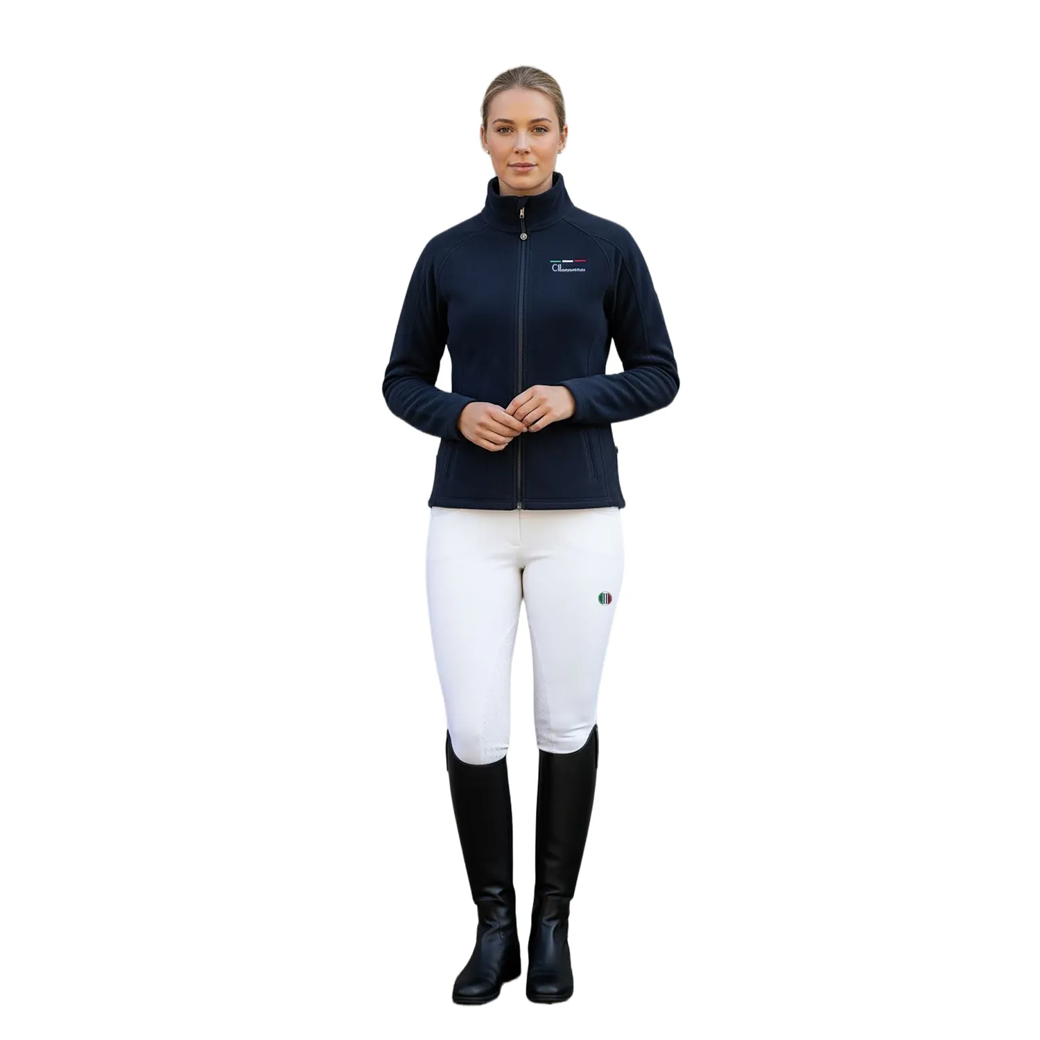 C2E Santa Clara Fleecejakke Navy - Dame Cardigan