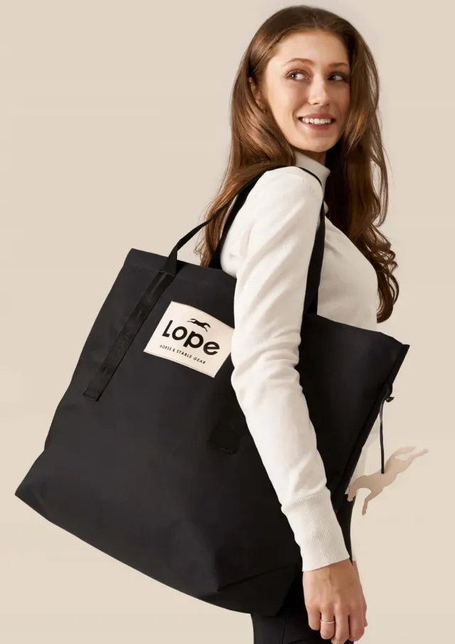 LOPE Champion Redux staldtaske sort stor