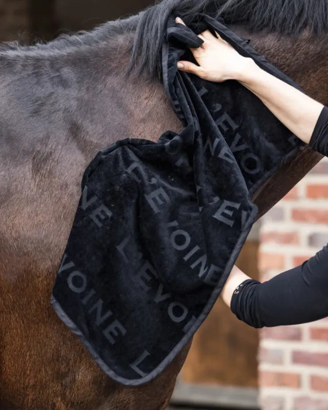 L'Evoine Grooming Towel hestehåndklæde large 50x100 bomuld