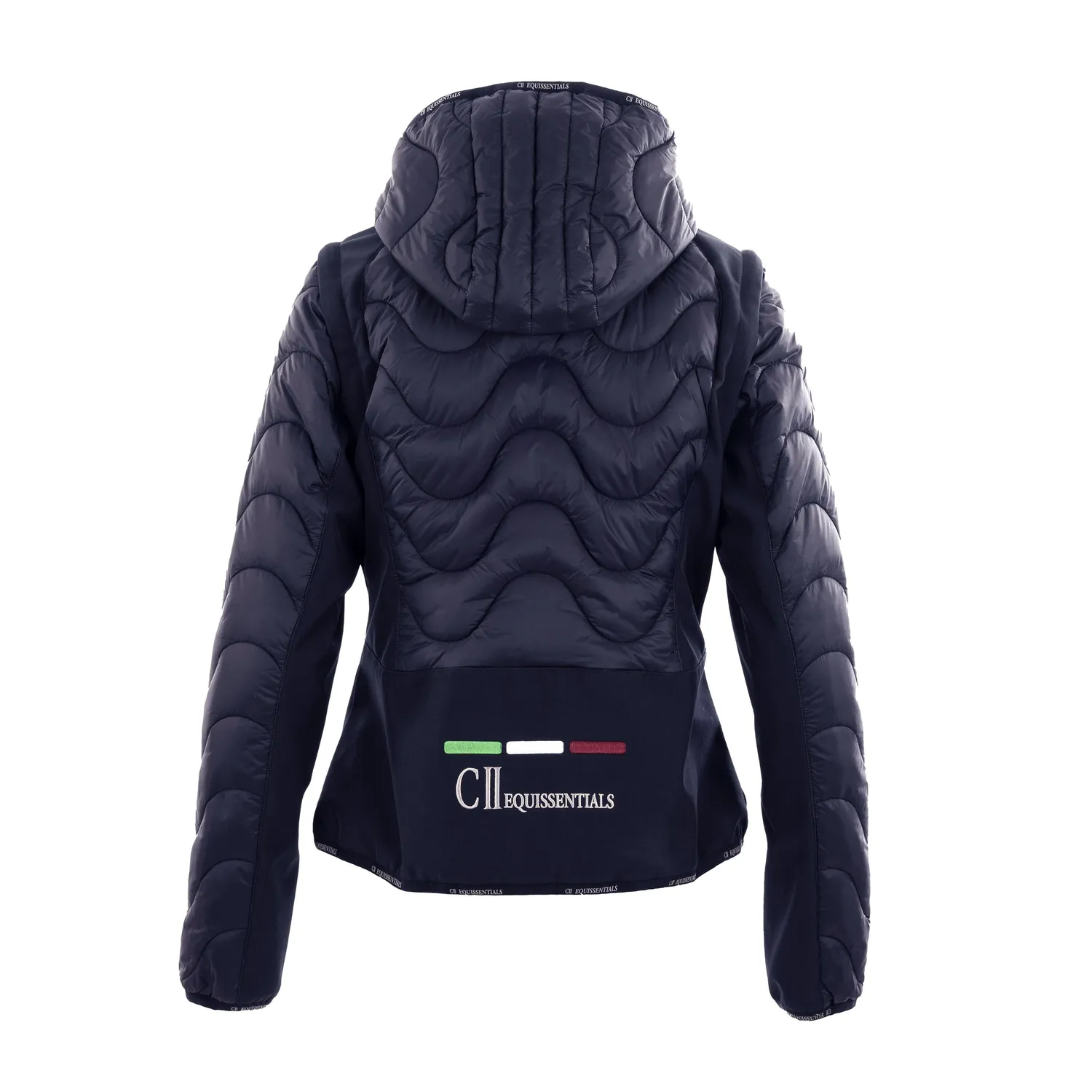 C2E Carpinteria 2in1 jakke navy aftagelige ærmer