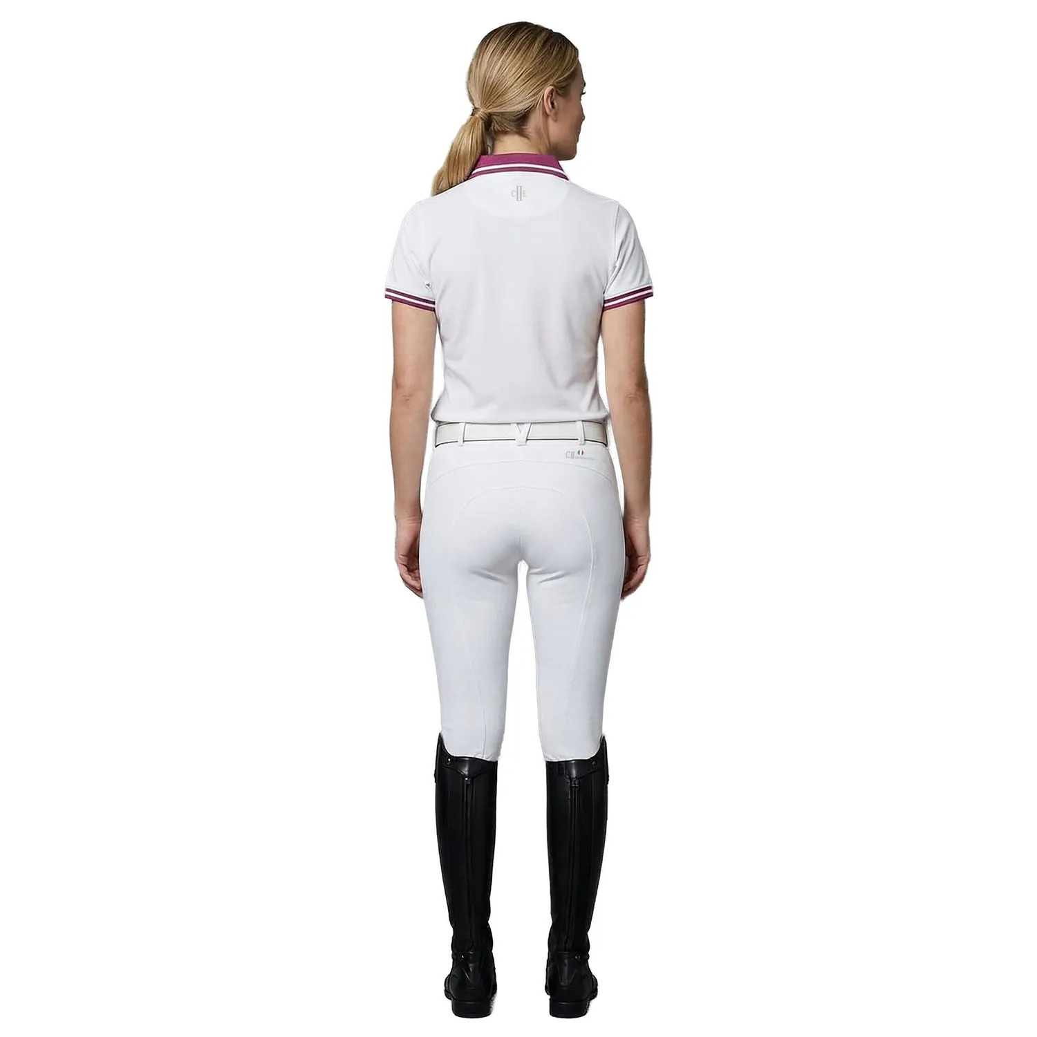 C2E Liverpool teknisk polo hvid dame quickdry
