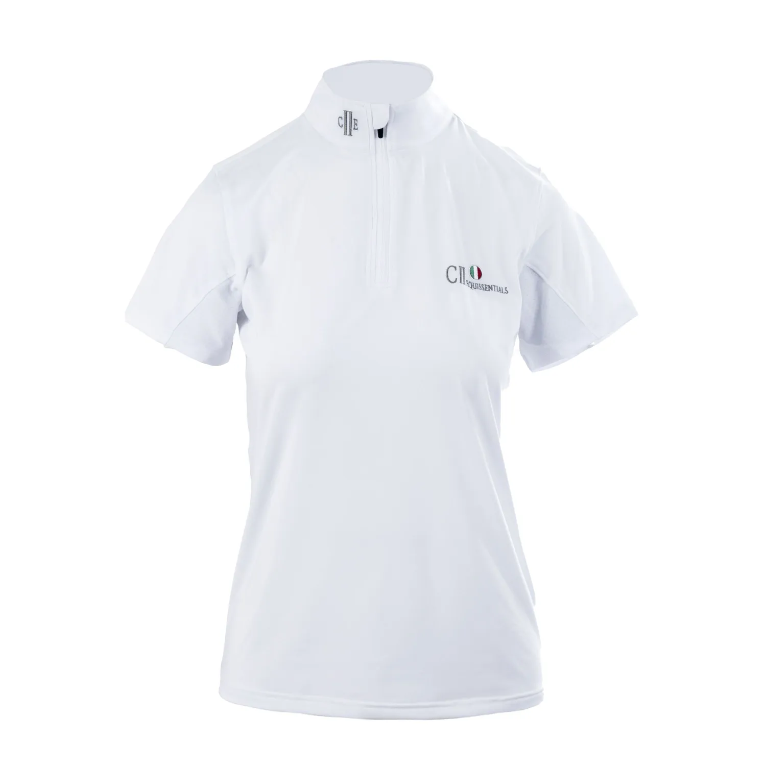 C2E Bakersfield Showshirt rideskjorte hvid åndbar