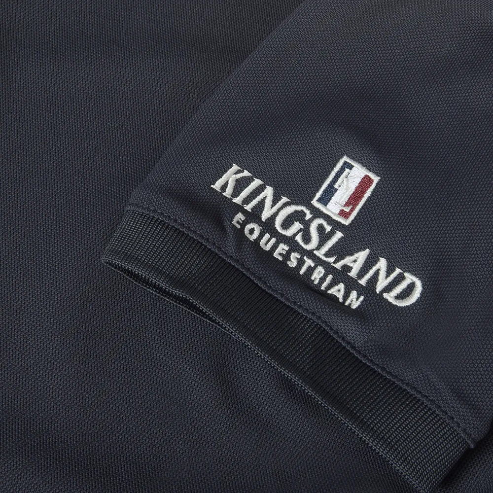 Kingsland Classic Piqué juniorpolo navy quick-dry