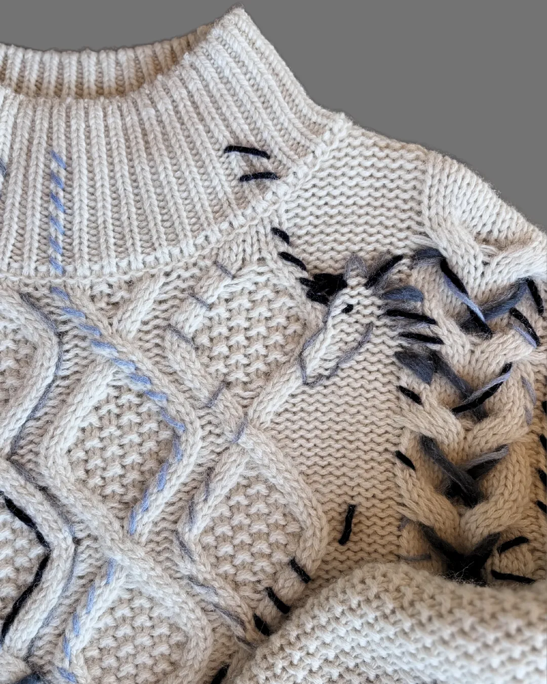 L'Evoine Wild Grace pullover alpaka S/M