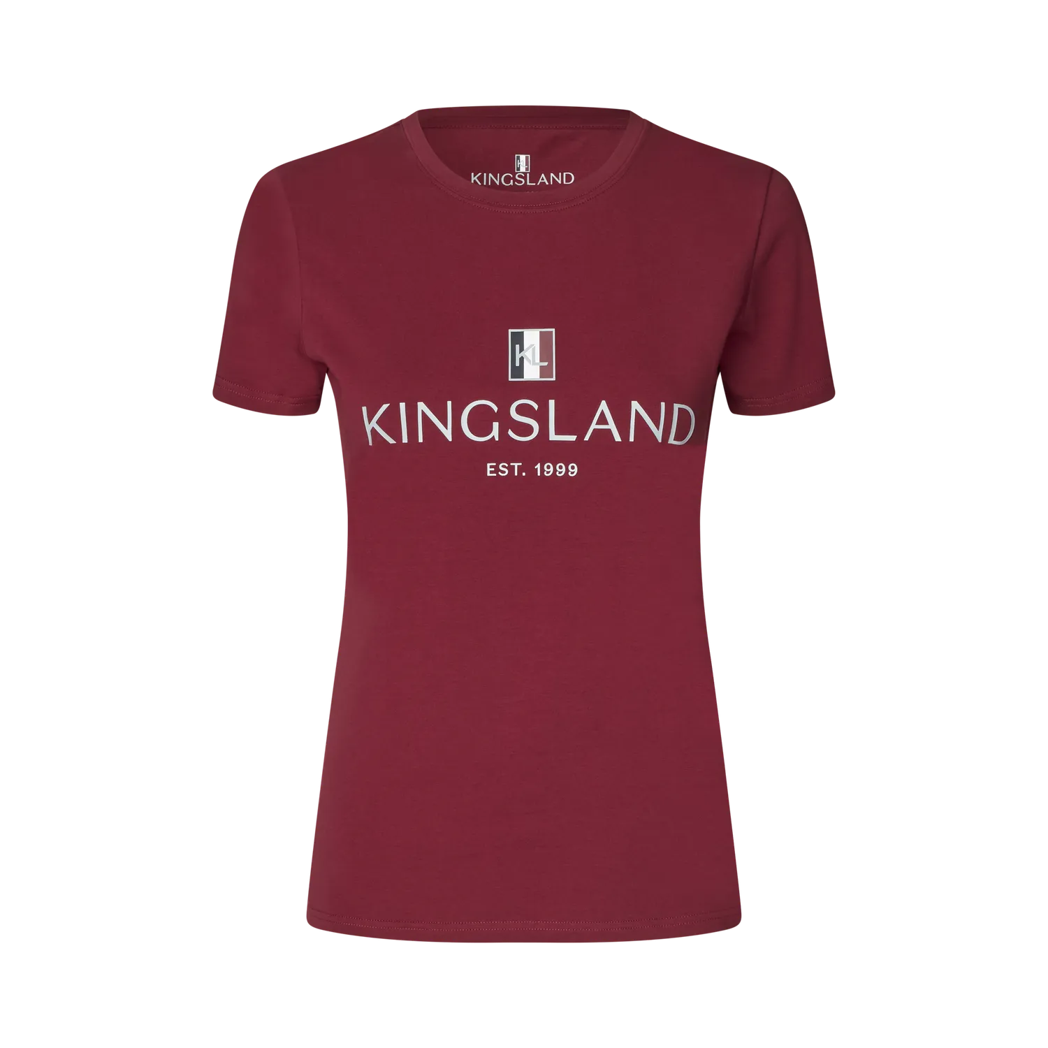 Kingsland Classic logo t-shirt dame marine bomuld