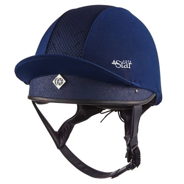 Charles Owen 4 Star skull cap 57 sort terræn