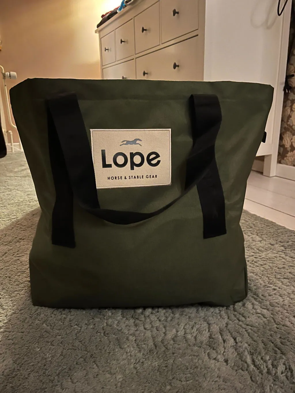 LOPE Champion Bag Redux staldtaske hunting green