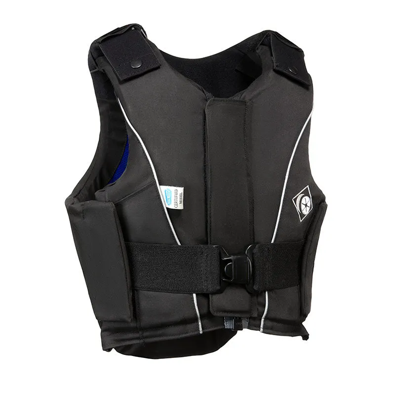 Charles Owen JL9 sikkerhedsvest sort lynlås