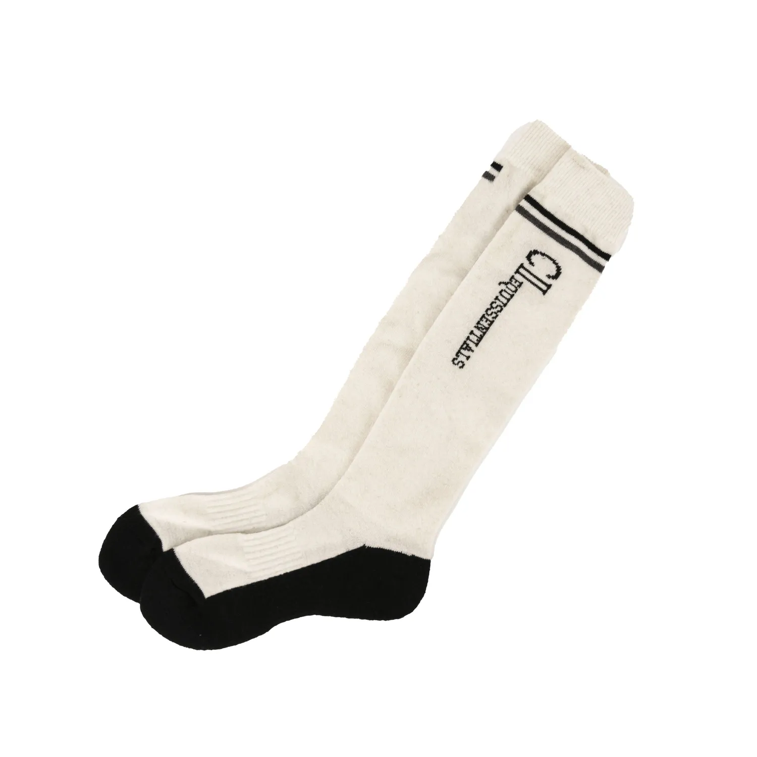 C2E Roseville uld ridestrømper offwhite varme